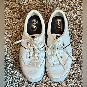 Ladies Leather Keds - size 7